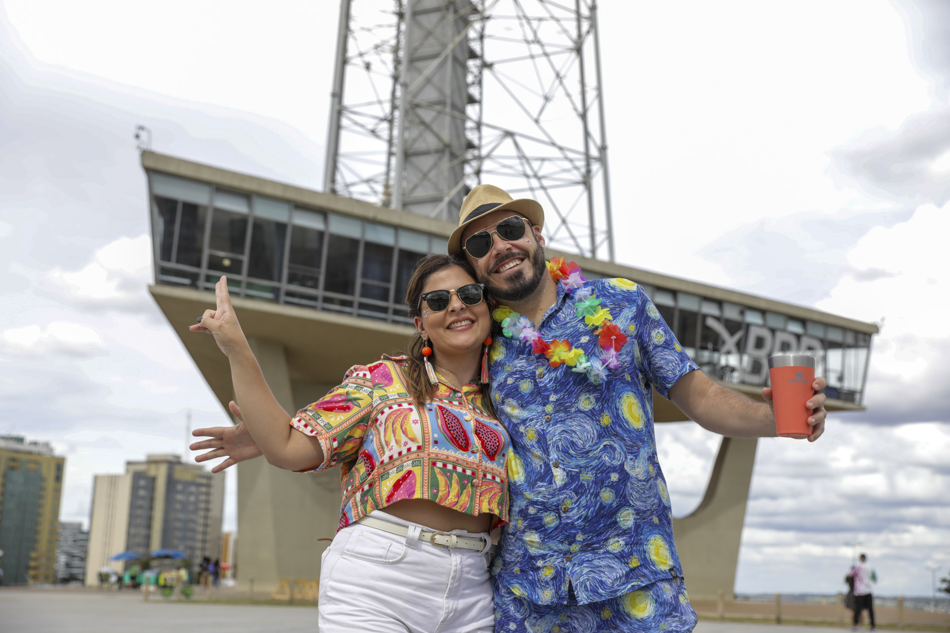 Segurança na folia cai nas graças dos turistas que visitam Brasília no Carnaval