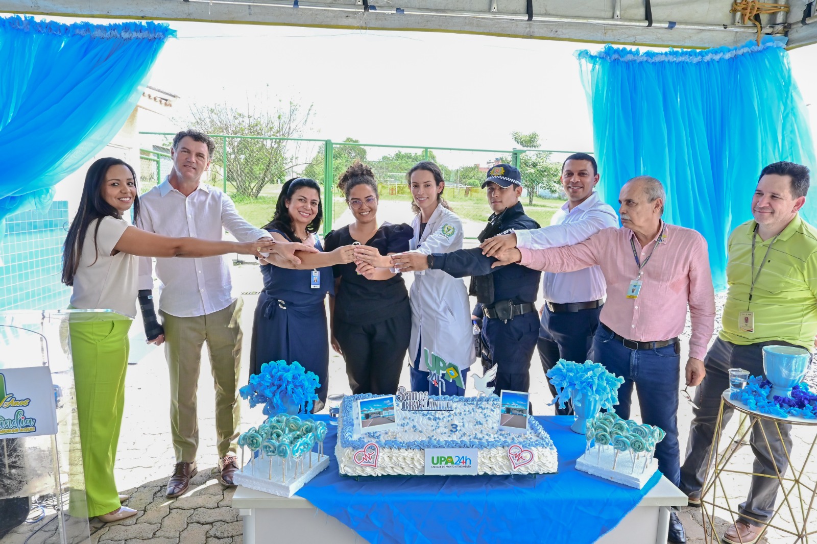 UPA de Brazlândia celebra 3 anos com festa e novo espaço de reabilitação fisioterapêutica