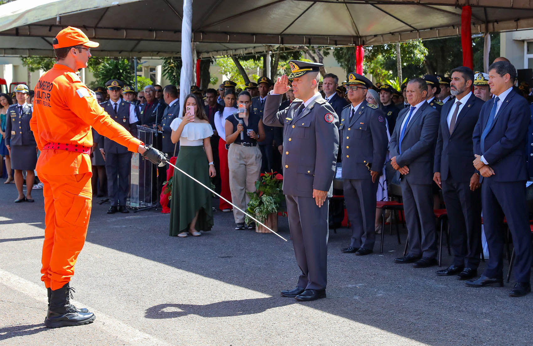 Corpo de Bombeiros realiza passagem de comando da corporação nesta terça (11)